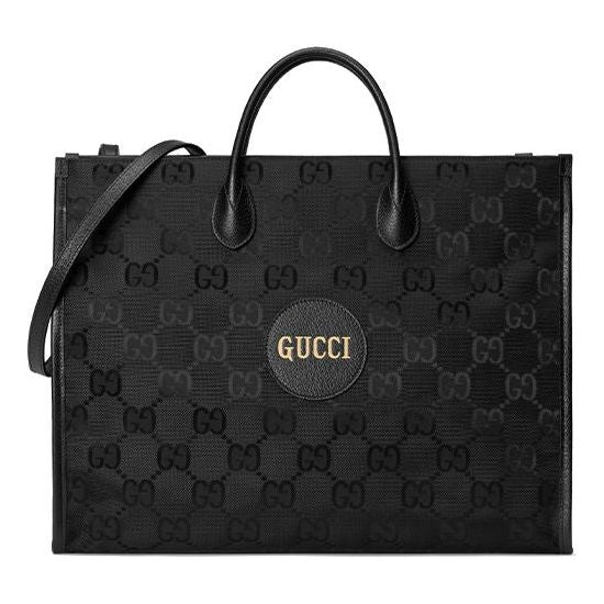 Gucci Nylon Leather Tote