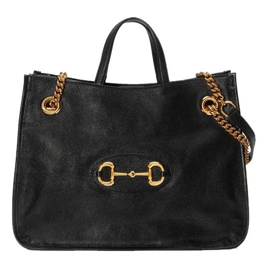 Gucci Chain Leather Tote