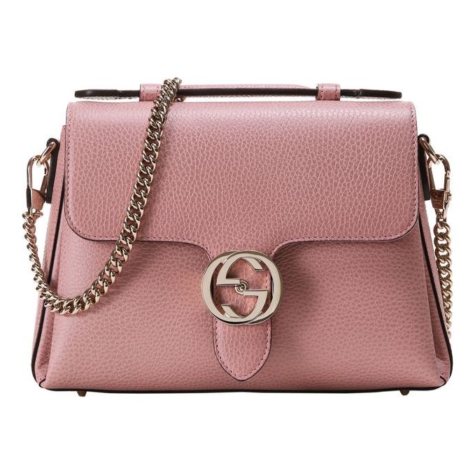 Gucci Chain Leather Handbag