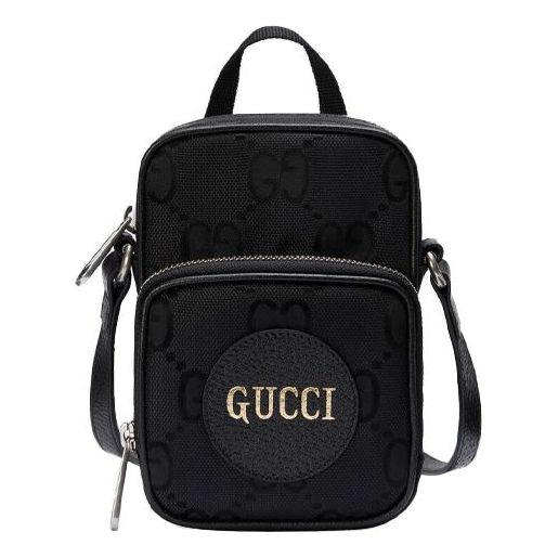 Gucci Nylon Leather Mini Shoulder Bag