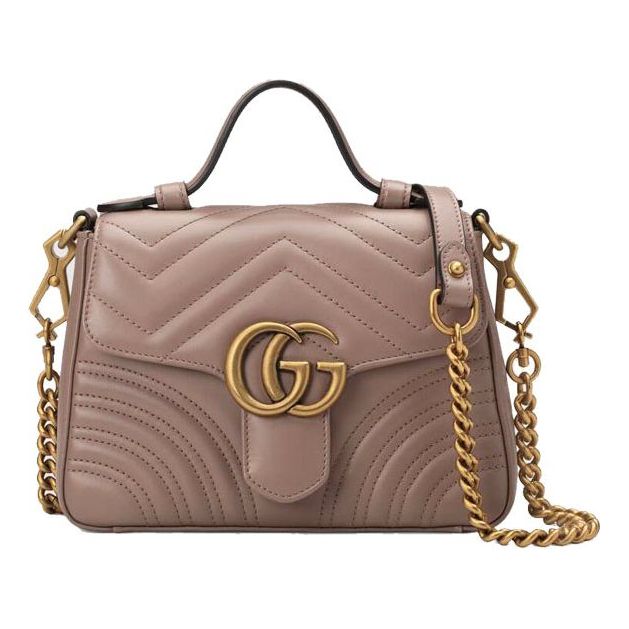 Gucci Chain Leather Shoulder Bag