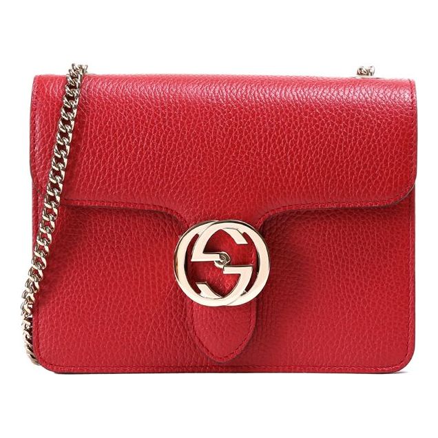 Gucci Chain Leather Crossbody