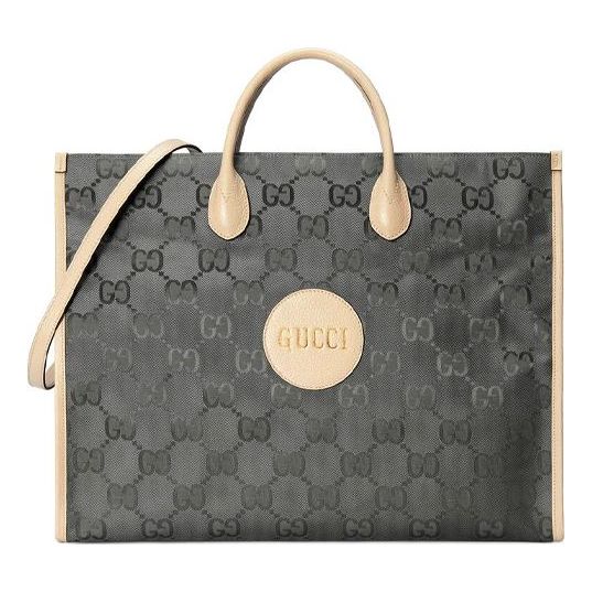 Gucci Nylon Leather Tote