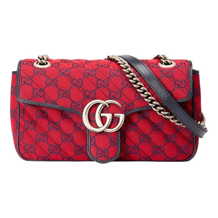 Gucci Chain Leather Shoulder Bag