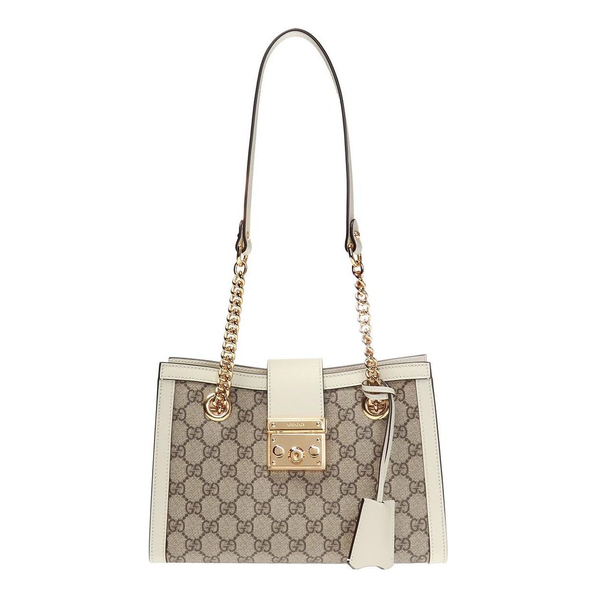 Gucci Chain Canvas Shoulder Bag