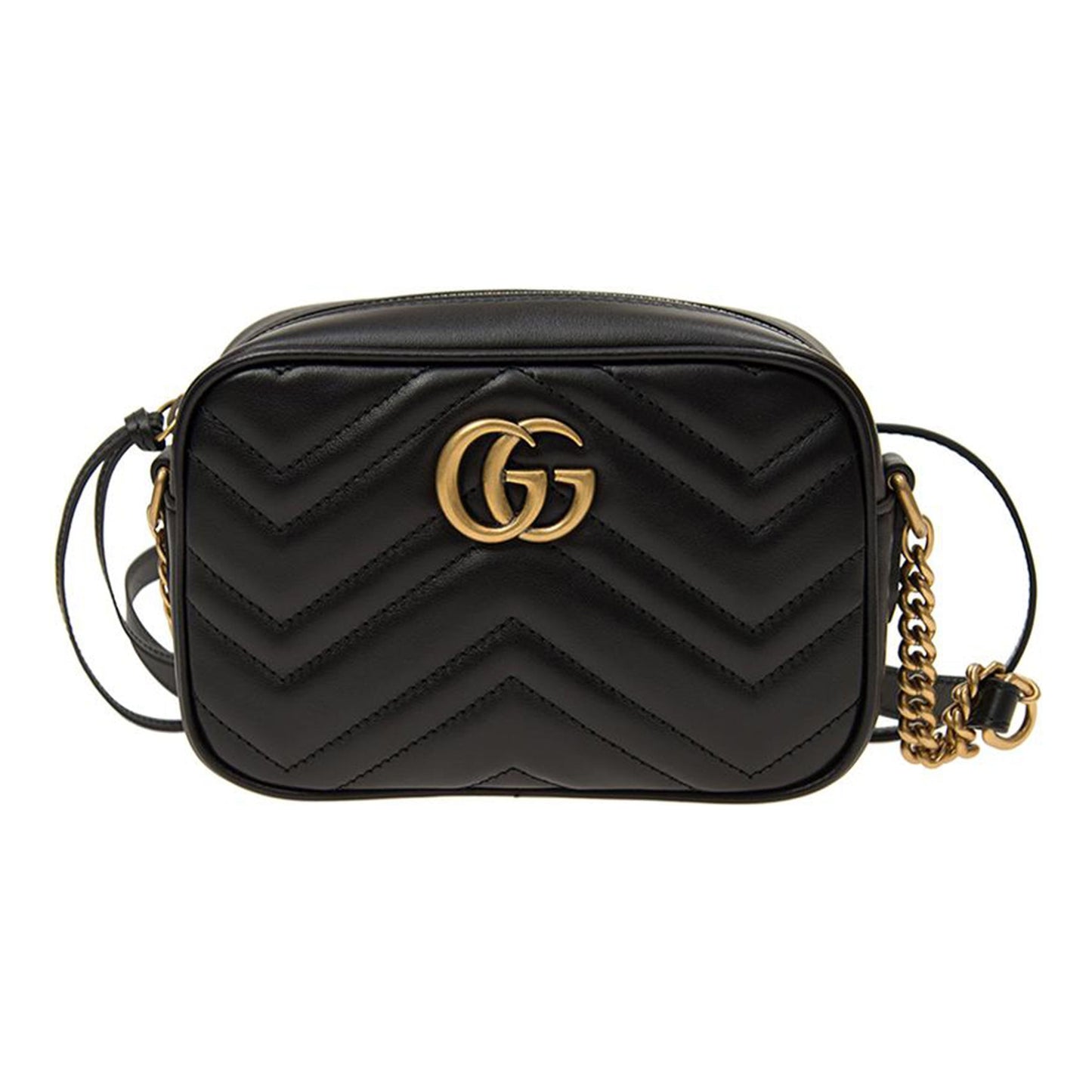 Gucci Chain Leather Crossbody
