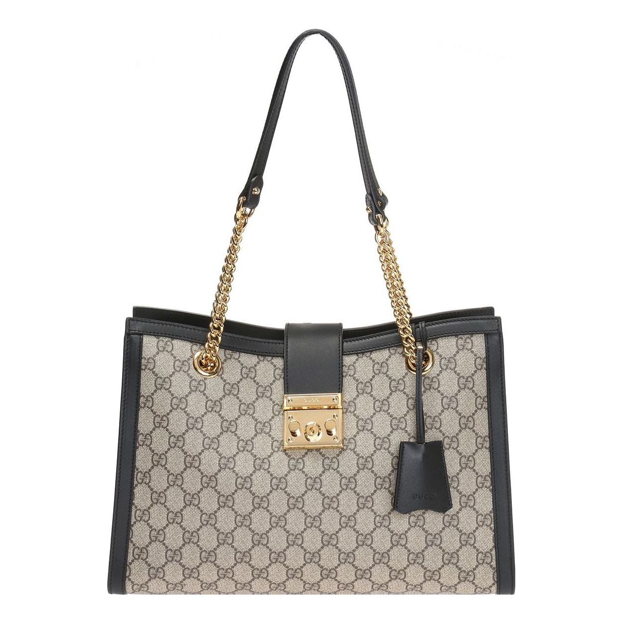 Gucci Chain Canvas Tote