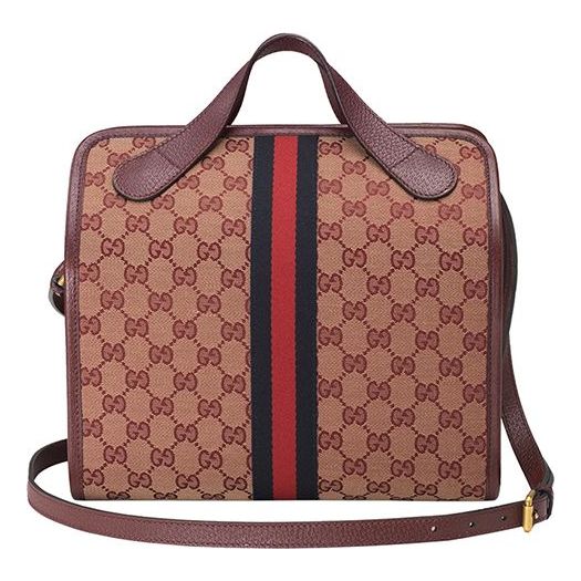 Gucci Canvas Shoulder Bag