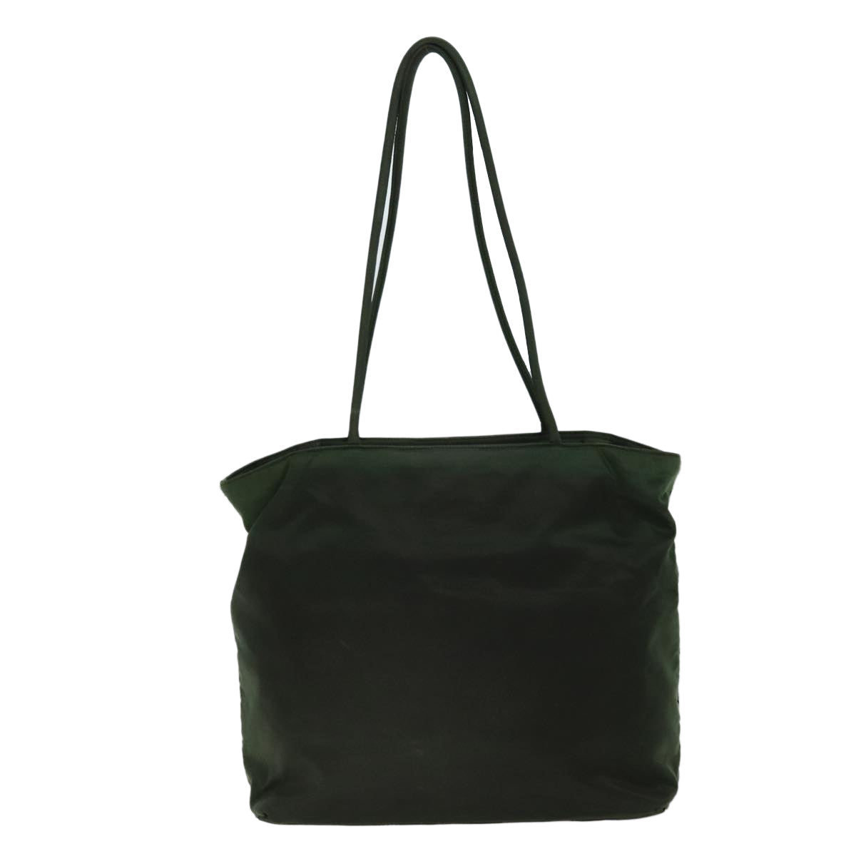 PRADA Tote Bag Nylon Khaki Auth