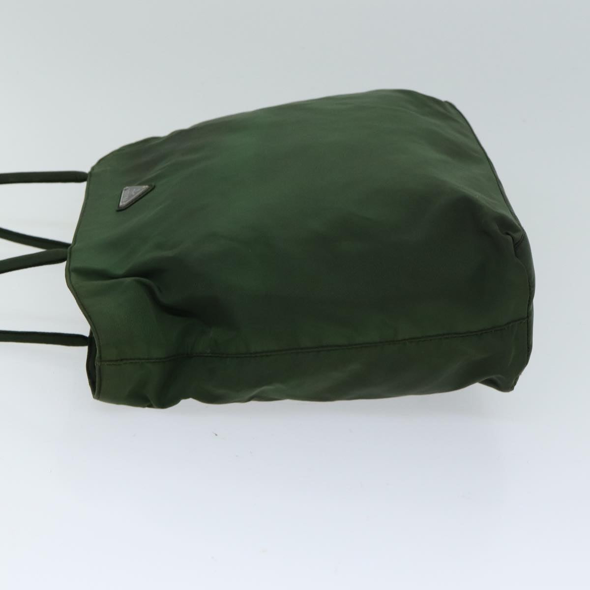 PRADA Tote Bag Nylon Khaki Auth