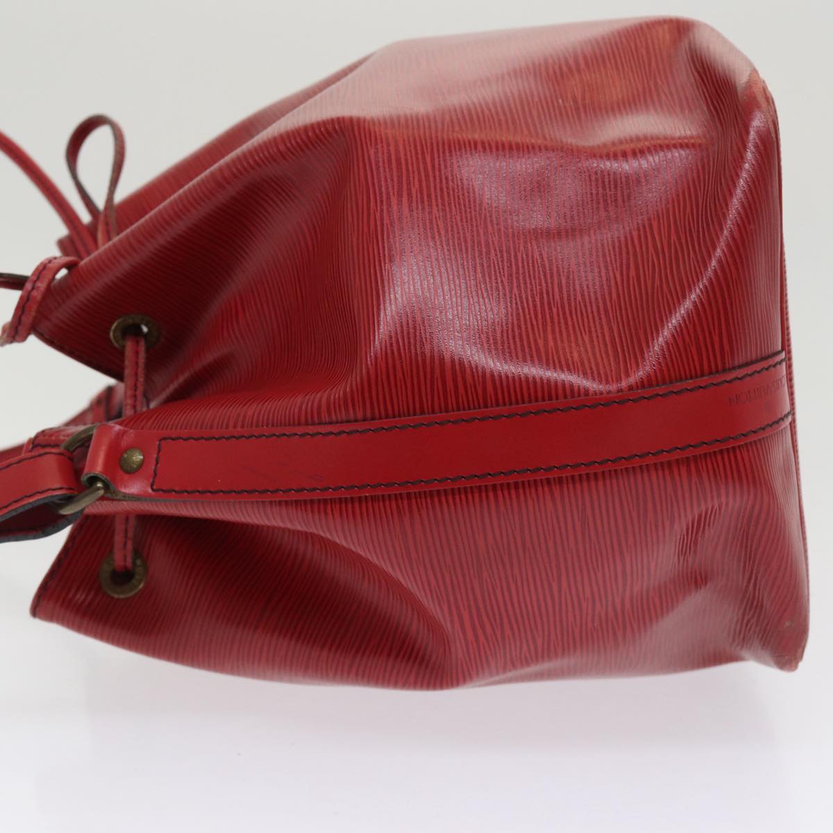 LOUIS VUITTON Epi Petit Noe Shoulder Bag Red M44107 LV Auth mr357