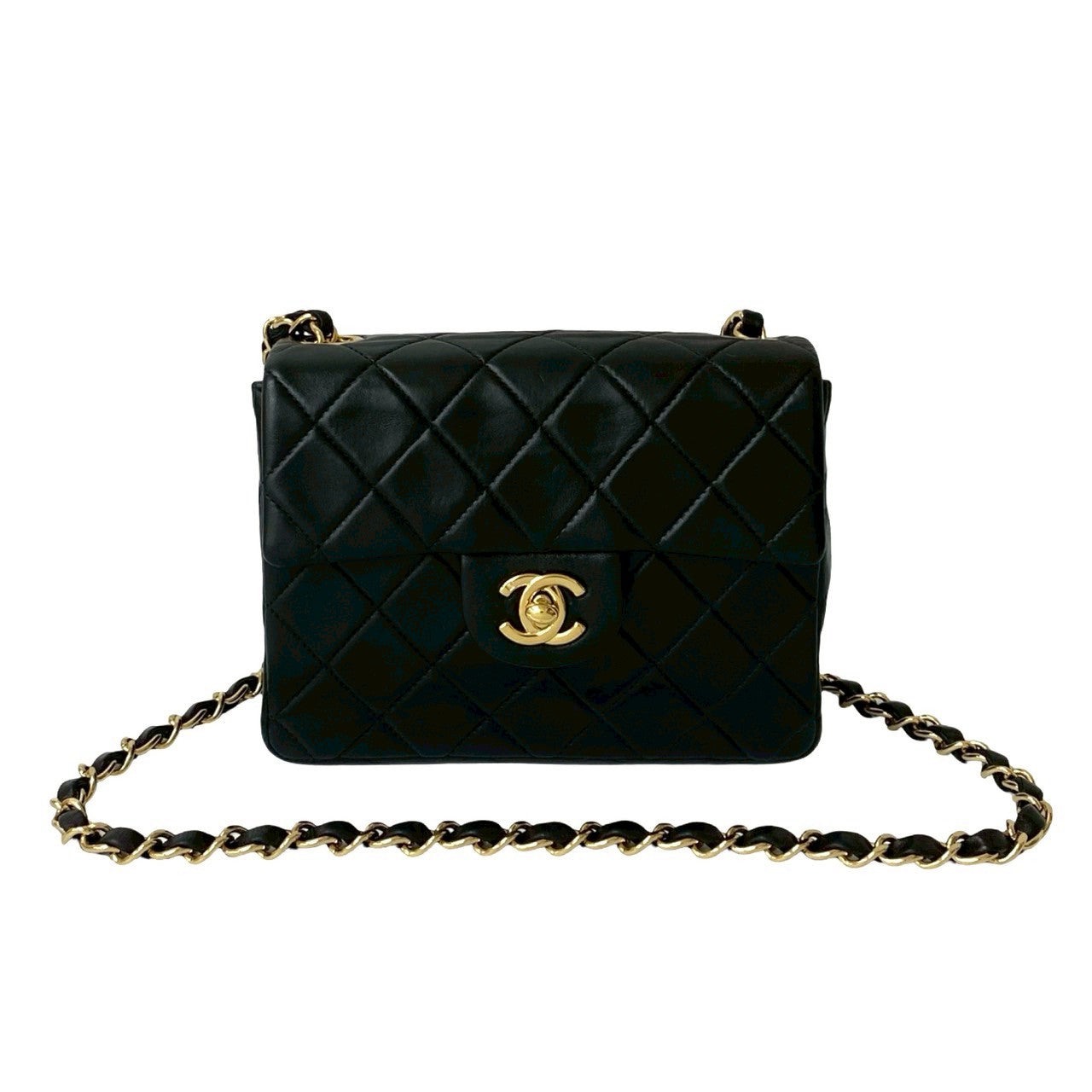 Chanel Mini Matelasse Lambskin Shoulder Bag