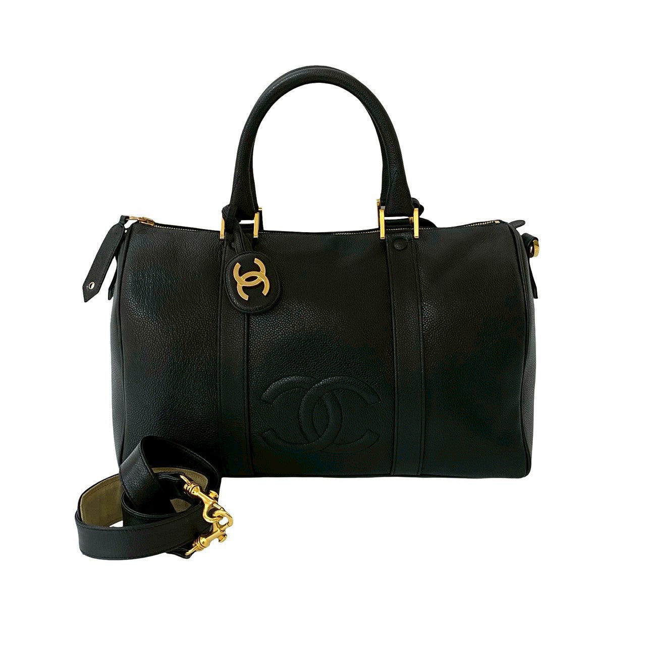 Chanel Coco Caviar Skin 2way Handbag