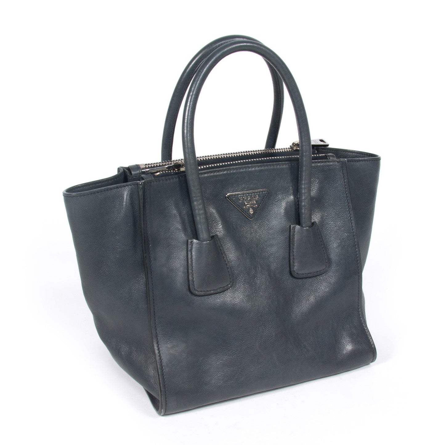 Prada Glace Calf Twin Tote