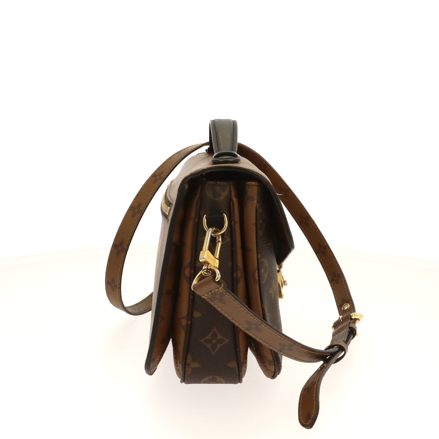 LOUIS VUITTON Metis Crossbody Bag in Brown Canvas