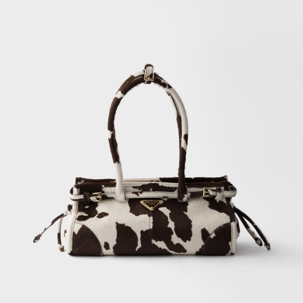 Prada Bonnie medium printed leather handbag