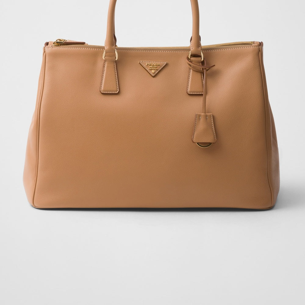 Prada Buckle extra-large leather bag