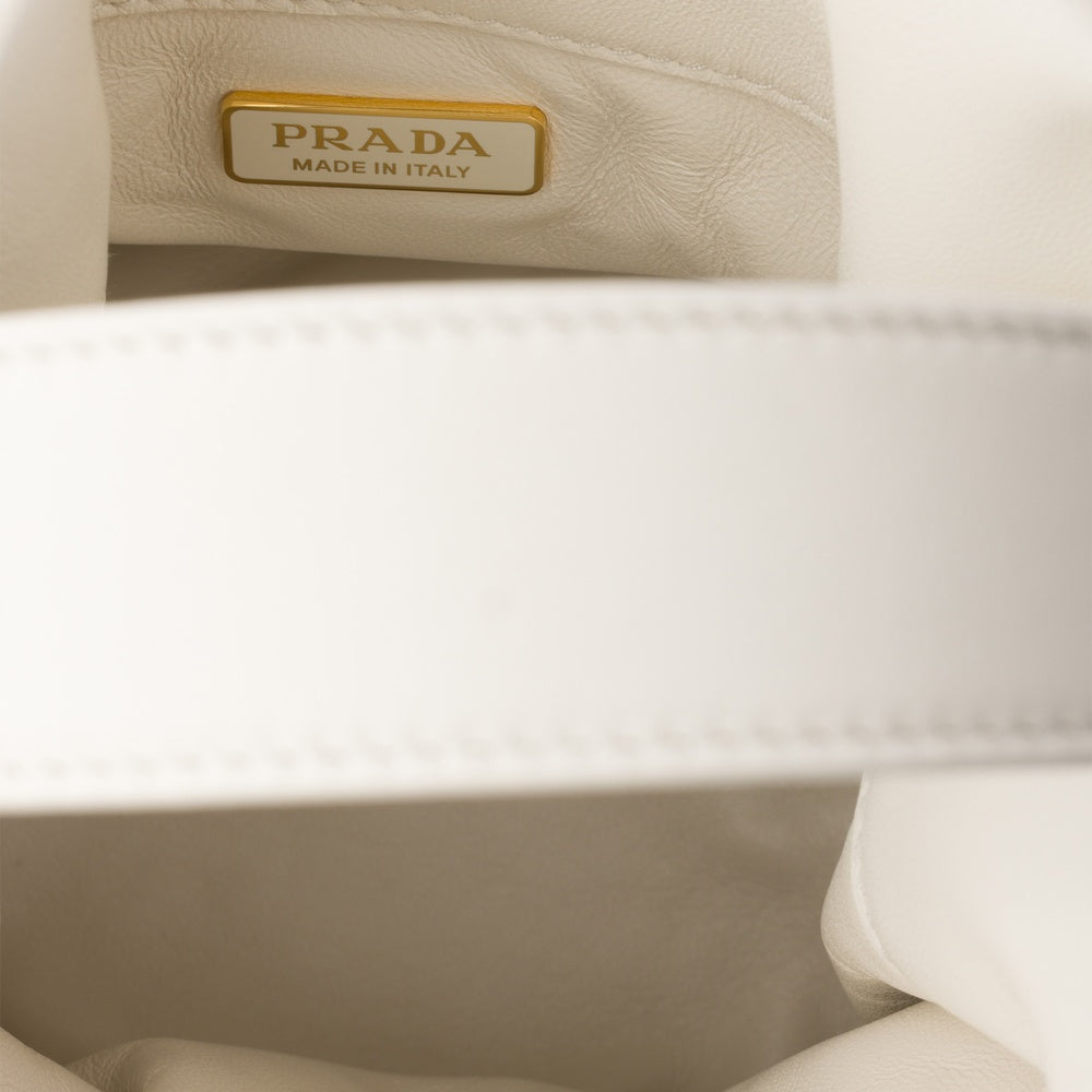 Prada Petit Sac mini nappa leather bucket bag