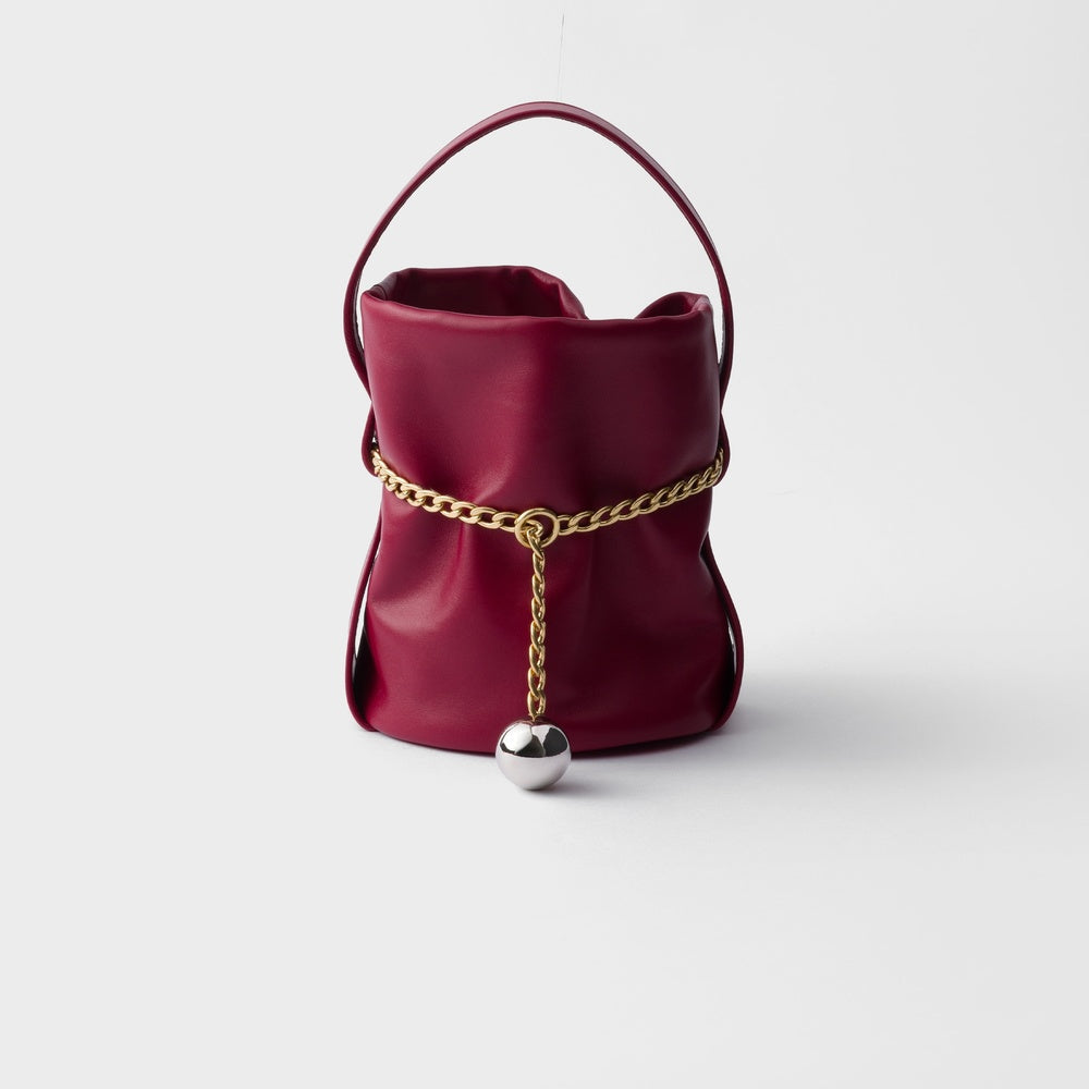 Prada Petit Sac mini nappa leather bucket bag