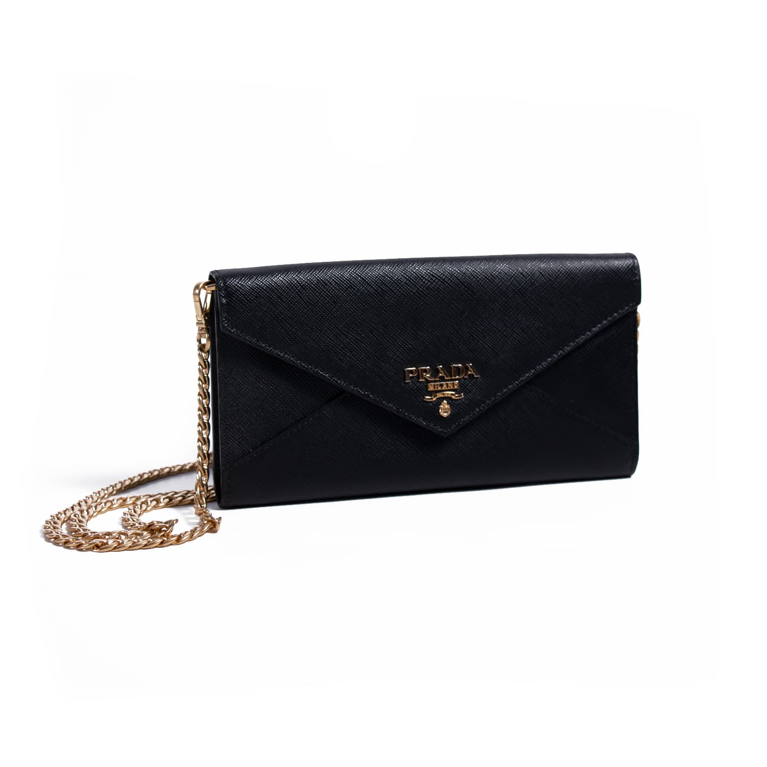 Prada Saffiano Envelope Mini Bag