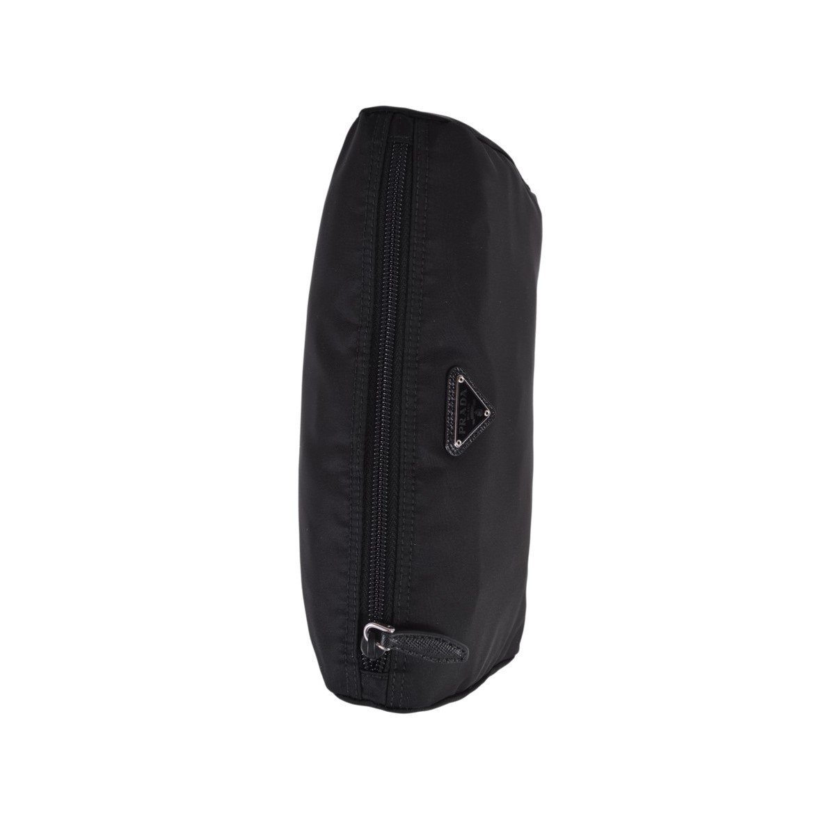 Prada Necessaire Black Tessuto Nylon Small Toiletry Case Luxury Handbag