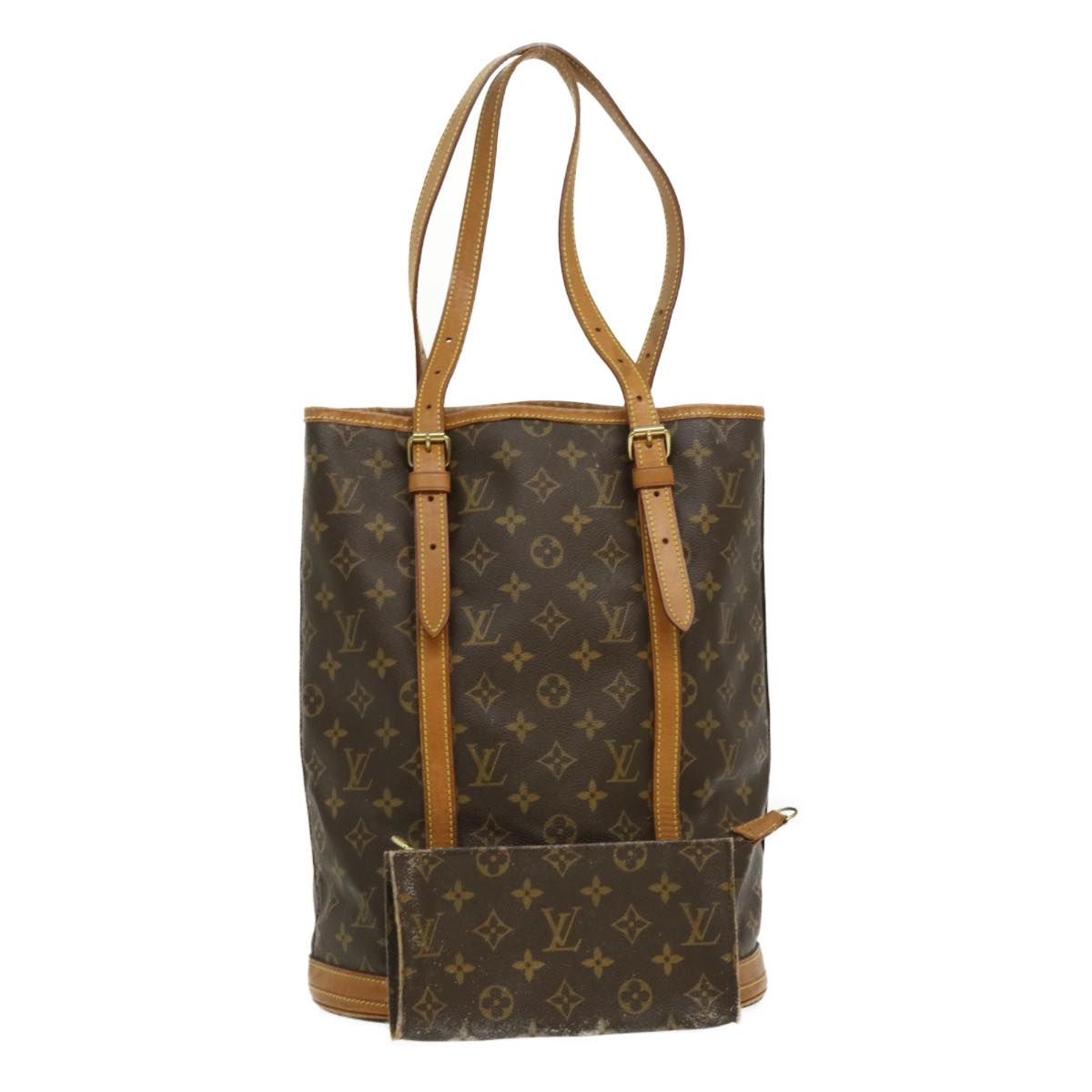 LOUIS VUITTON Monogram Bucket GM Hand Bag M42238 LV pt2460