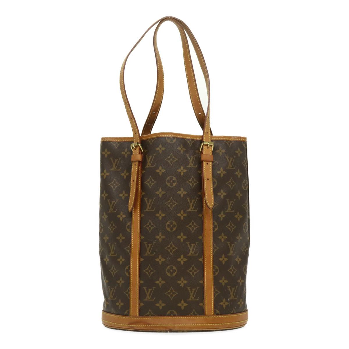 LOUIS VUITTON Monogram Bucket GM Hand Bag M42238 LV pt2460