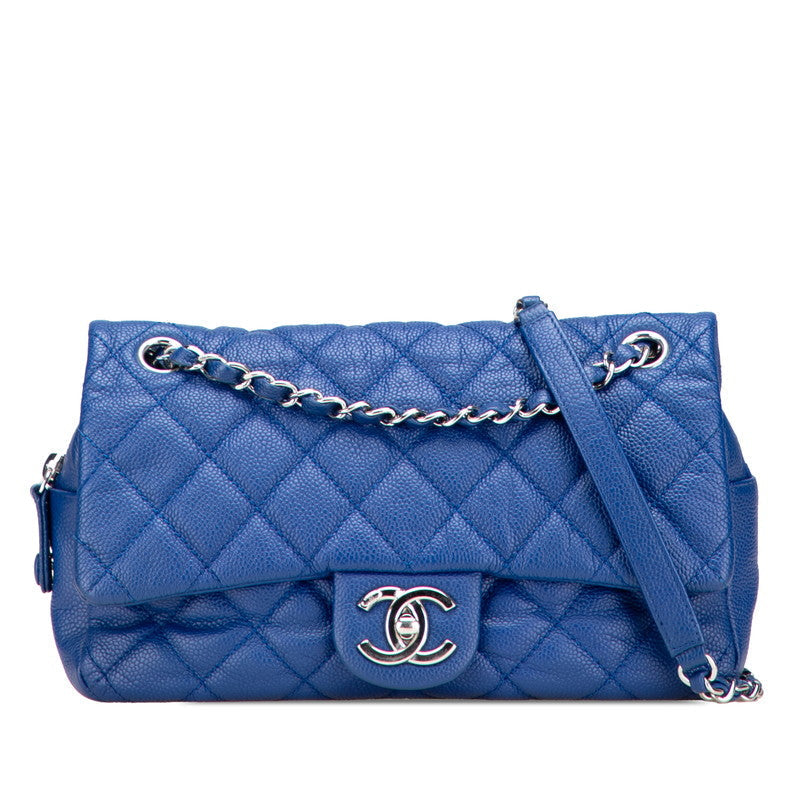 Chanel Coco Mark Matelasse Caviar Skin Shoulder Bag