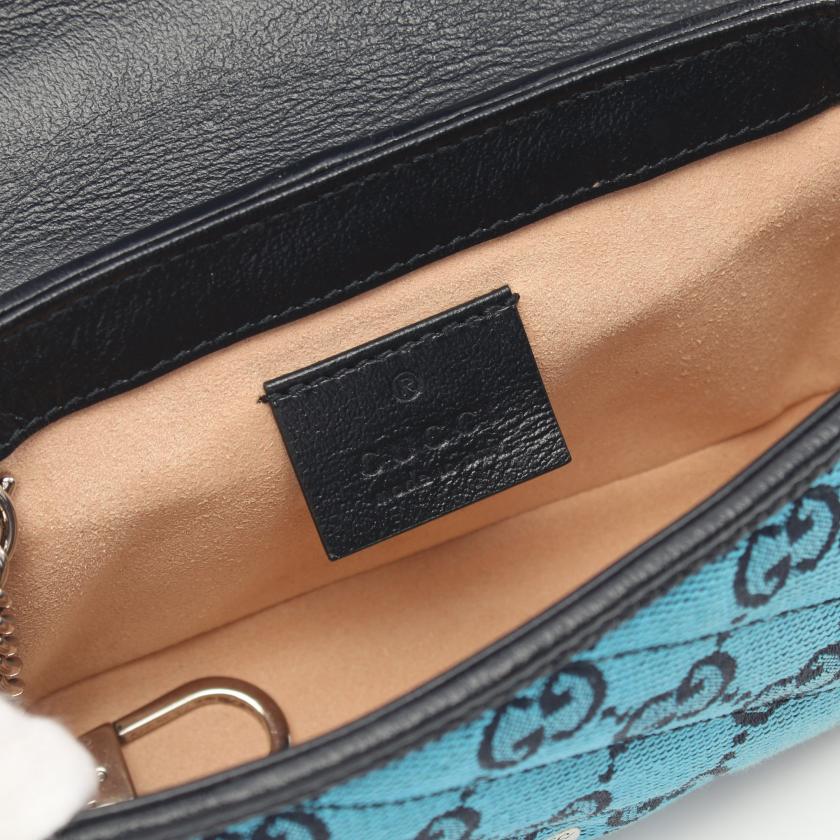 Gucci Monogram Chain Leather Tote