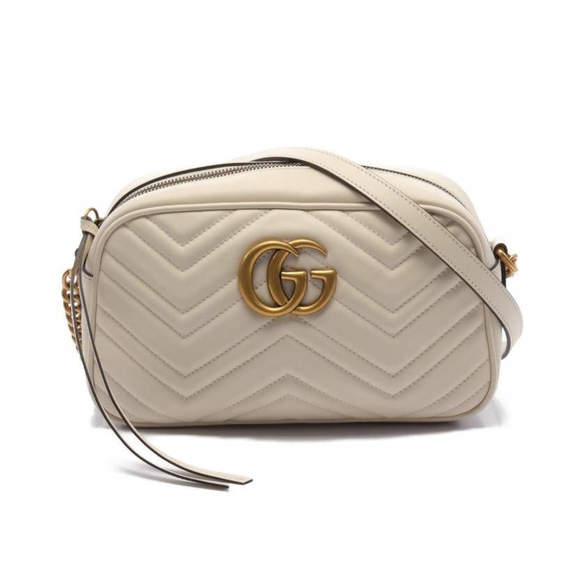 Gucci Monogram Chain Leather Tote