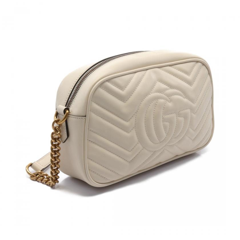Gucci Monogram Chain Leather Tote