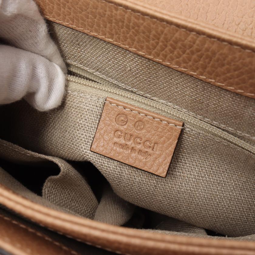 Gucci Monogram Leather Tote