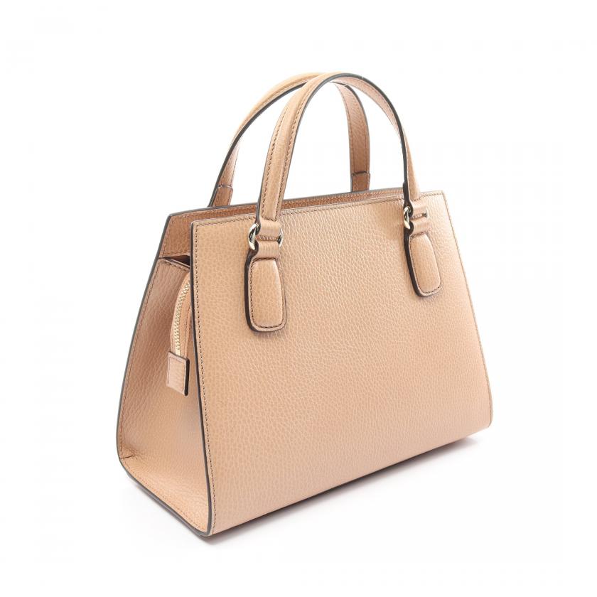 Gucci Monogram Leather Tote
