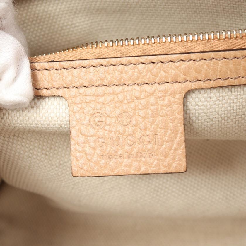 Gucci Monogram Leather Tote