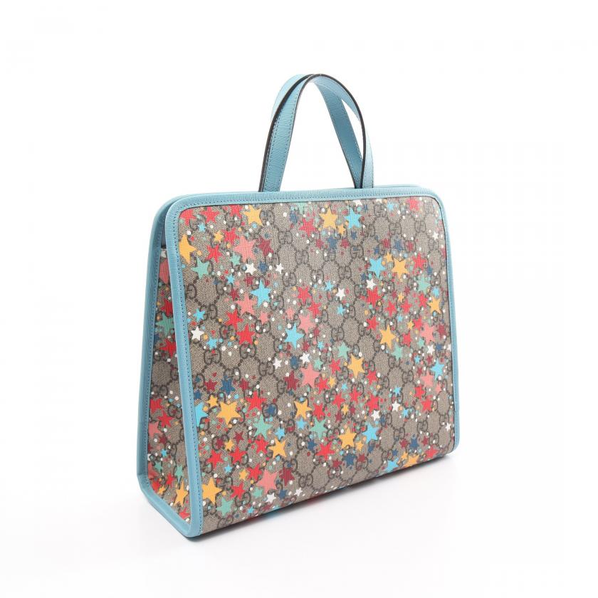 Gucci Monogram Leather Tote