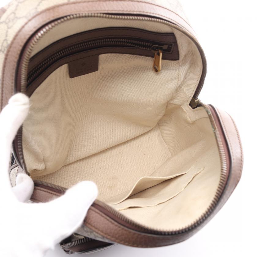Gucci Monogram Leather Crossbody