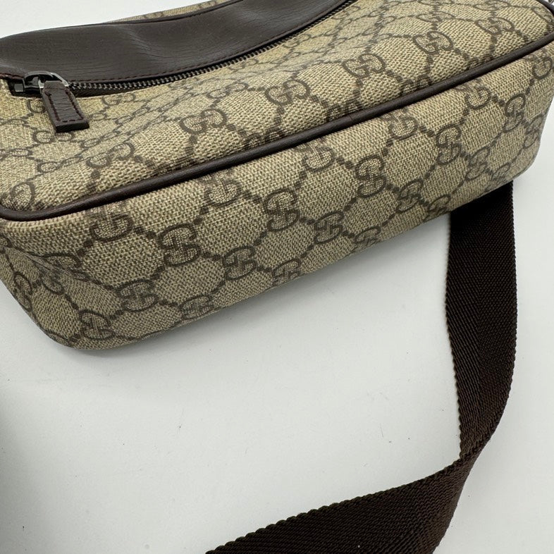 Gucci Monogram Canvas Crossbody