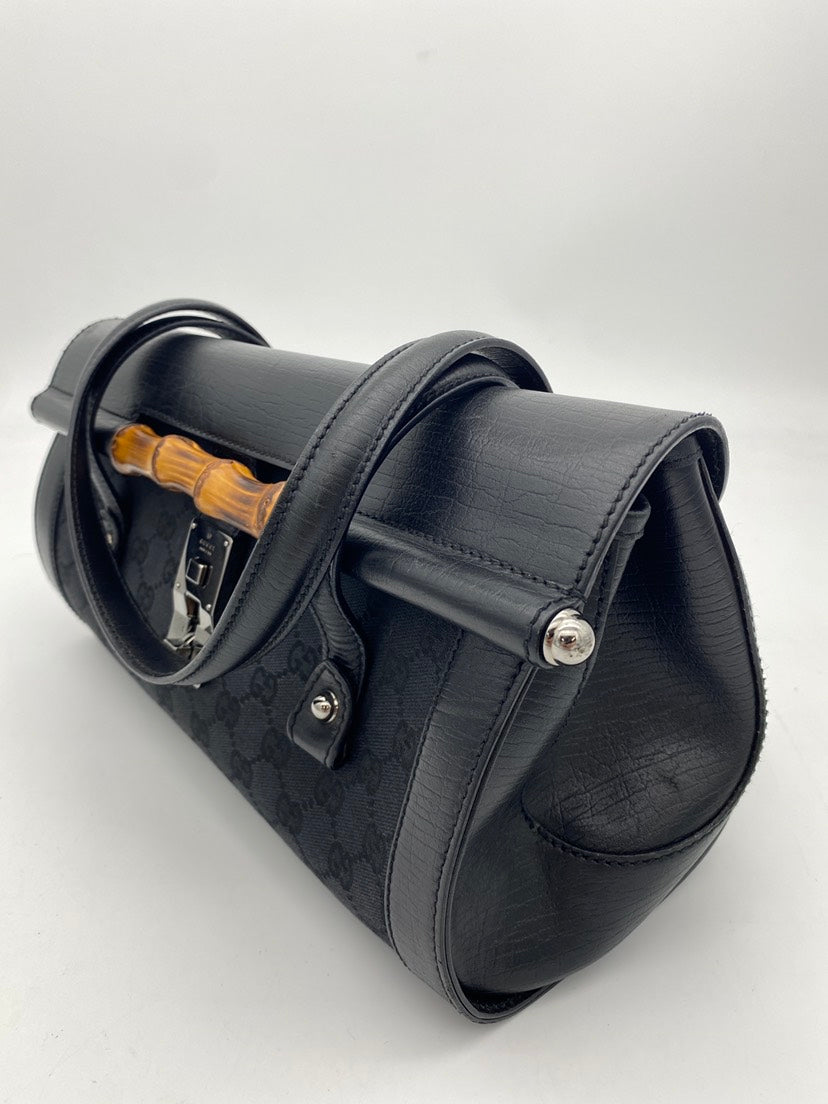 Gucci Monogram Leather Mini Shoulder Bag