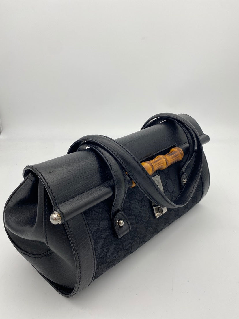 Gucci Monogram Leather Mini Shoulder Bag