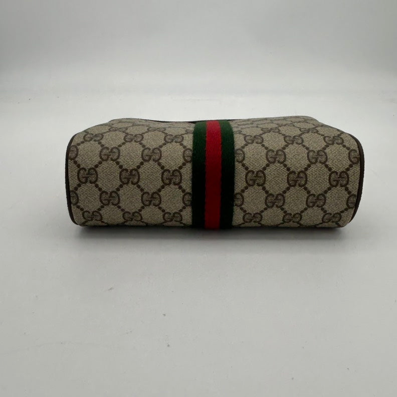 Gucci Monogram Leather Mini Shoulder Bag
