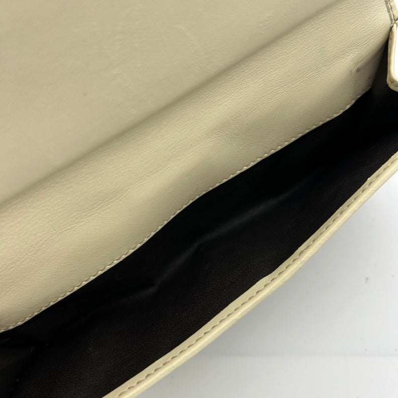 Gucci Monogram Leather Canvas Shoulder Bag
