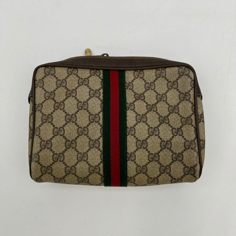 Gucci Monogram Mini Canvas Shoulder Bag