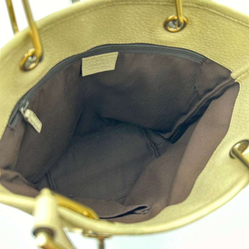 Gucci Monogram Canvas Shoulder Bag