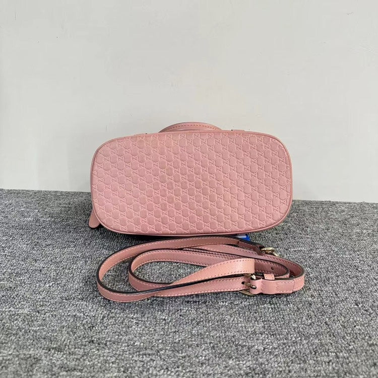 Gucci Alma Leather Mini Shoulder Bag