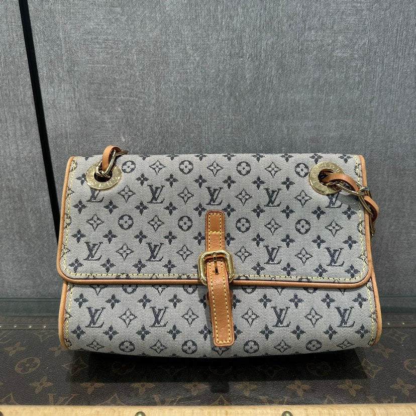 Louis Vuitton Monogram Blue Crossbody Bag 23x17x6cm