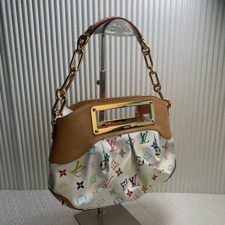 Louis Vuitton Multicolor Canvas Clutch Bag