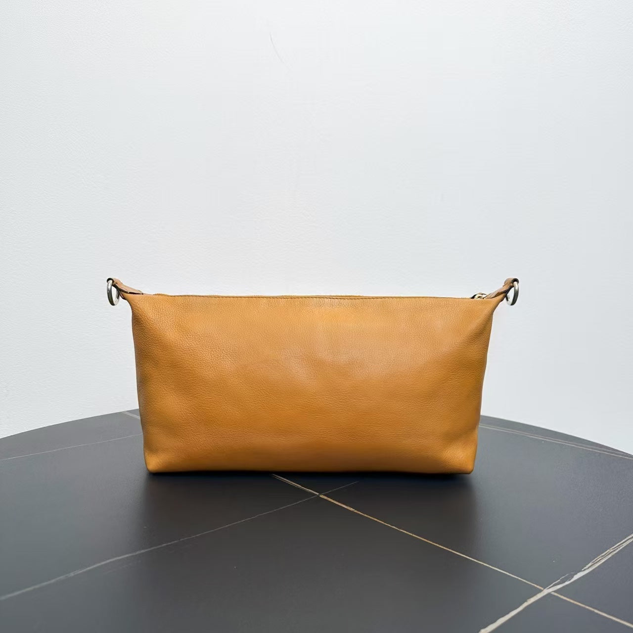 Luxury CELINE Tan Leather Shoulder Bag