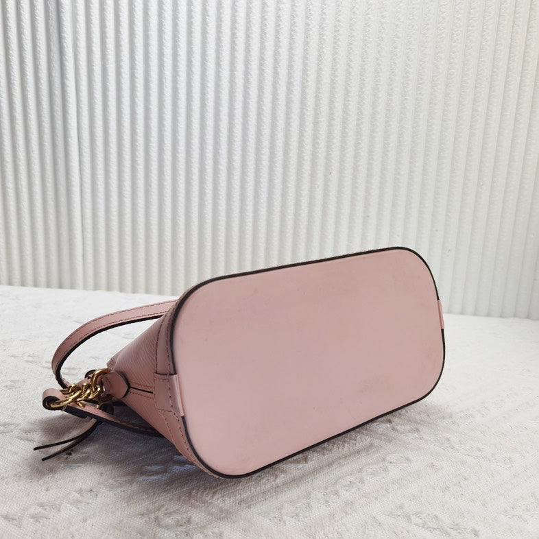 Louis Vuitton Alma BB Pink Leather Mini Bag 12402325