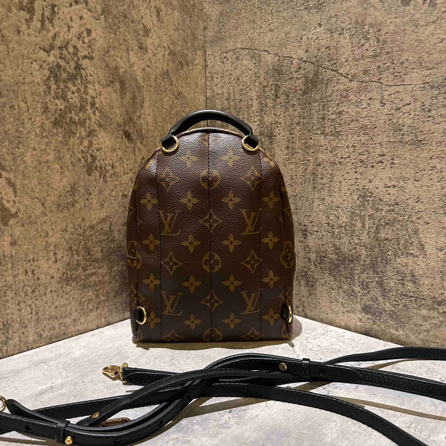 ??Louis Vuitton backpack bag microchip