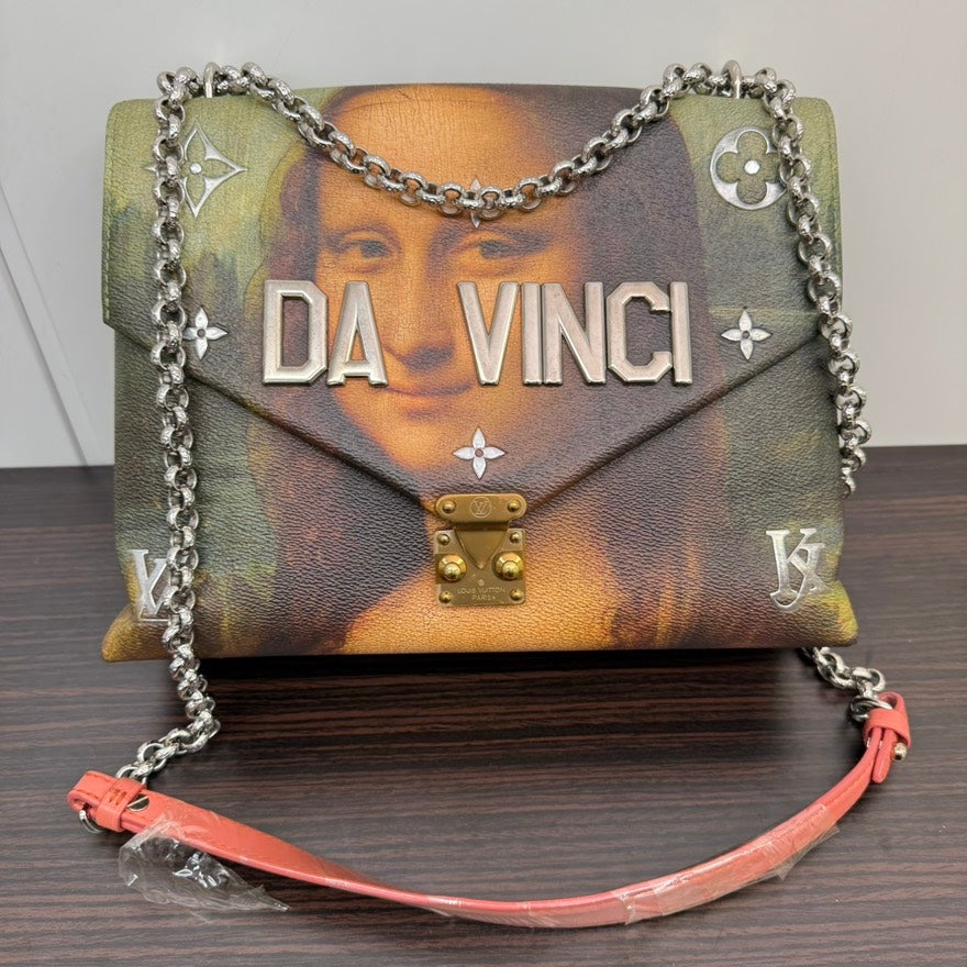 Limited?Louis Vuitton Da Vinci Chain Bag NGB441 Multicolor Shoulder Bag